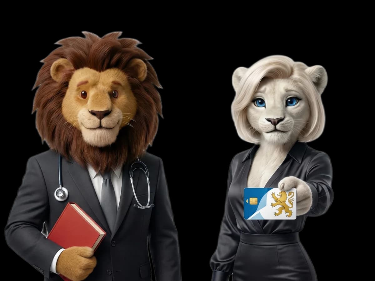 Lion Blue - Comparateur Mutuelle Santé en France : Trouvez la meilleure complémentaire santé sur LesLions.fr